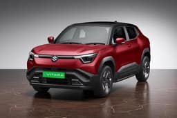 Maruti Suzuki E Vitara Color Opulent Red With Bluish Black Roof Maruti Suzuki E Vitara Color Opulent Red With Bluish Black Roof